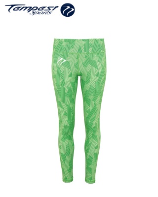 Tempest Women's performance crossline leggings full-length - Green